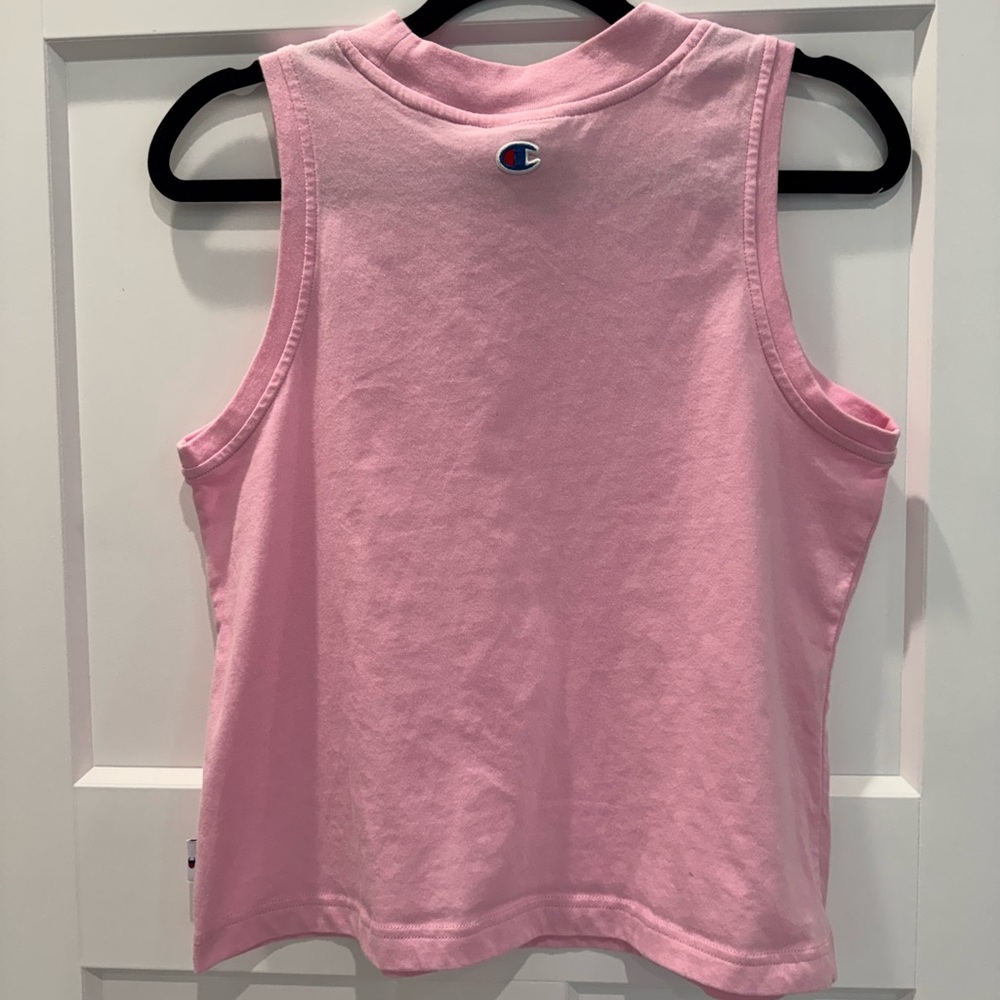 Champion | Womens Light Pink Sleeveless Tank Top- Small - Picture 6 of 6